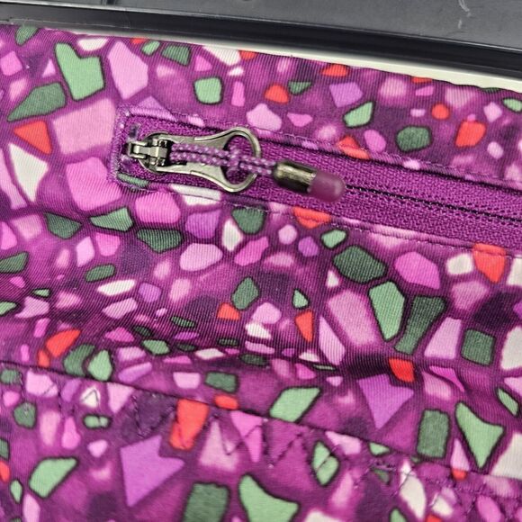 Lululemon Real Quick Crop Paradise Camo Multi Regal Plum Womens Size 8 - Picture 8 of 10
